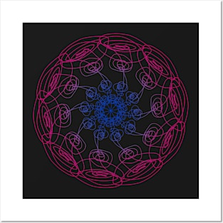 Bisexual Spirograph Posters and Art